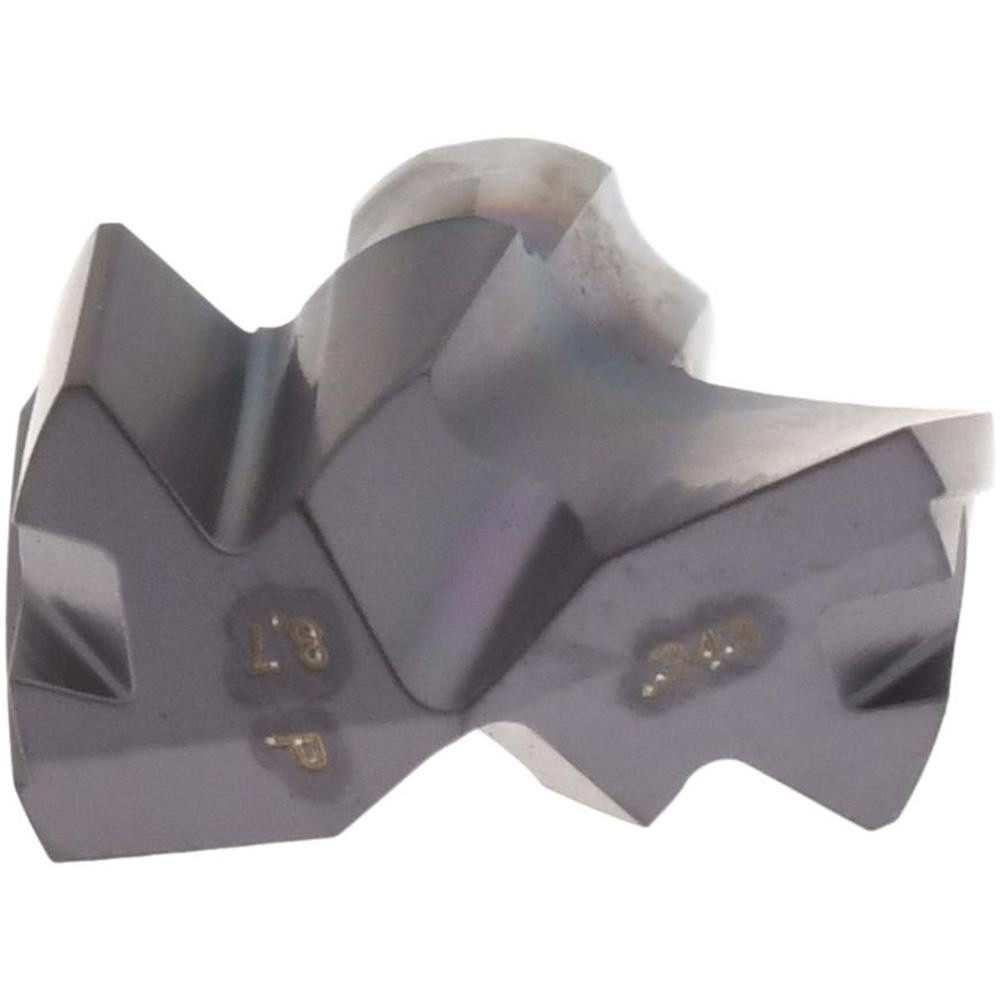 Iscar Replaceable Drill Tips: ICP0343 IC908, 0.3430" Dia, 8.71 mm Dia, 140 deg Point,  IC908 - 5508267