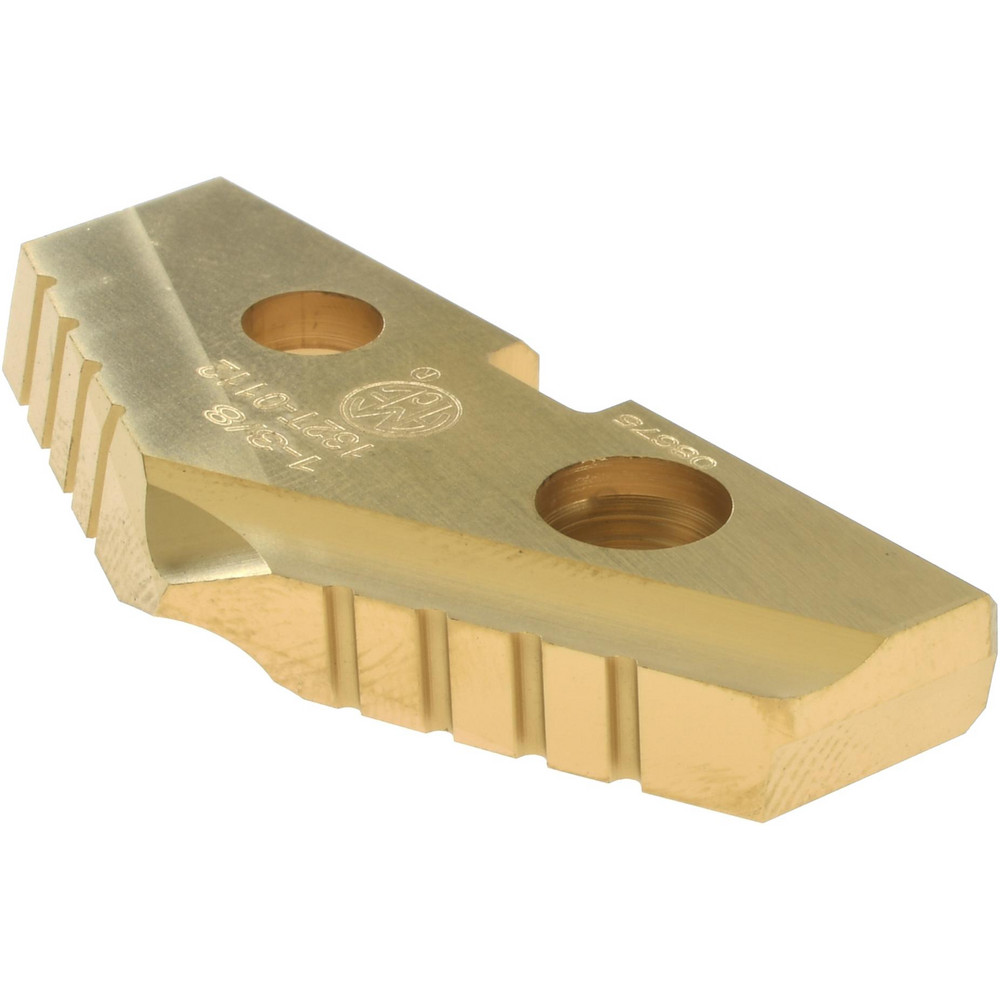 Allied Machine and Engineering Spade Drill Insert: 1-3/8" Dia, Seat Size 2, High Speed Steel, 132 deg Point - 132T-0112