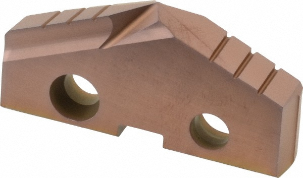Allied Machine and Engineering Spade Drill Insert: 1-19/32" Dia, Seat Size 3, Cobalt, 132 deg Point - 453H-0119