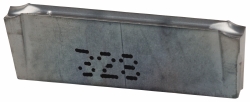 Iscar Cutoff Insert: DGR 2200JS-6D IC-328, Carbide, 2.20 mm Cutting Width, 0.0866" Cutting Width - 6002585