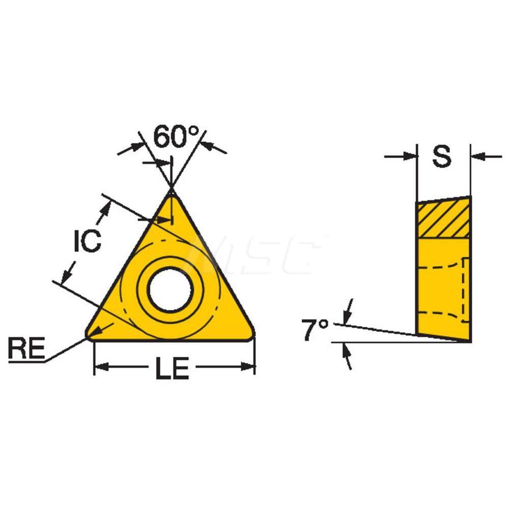 Sandvik Coromant Turning Insert: TCMT21.51-UM 2015, Carbide - 5752150