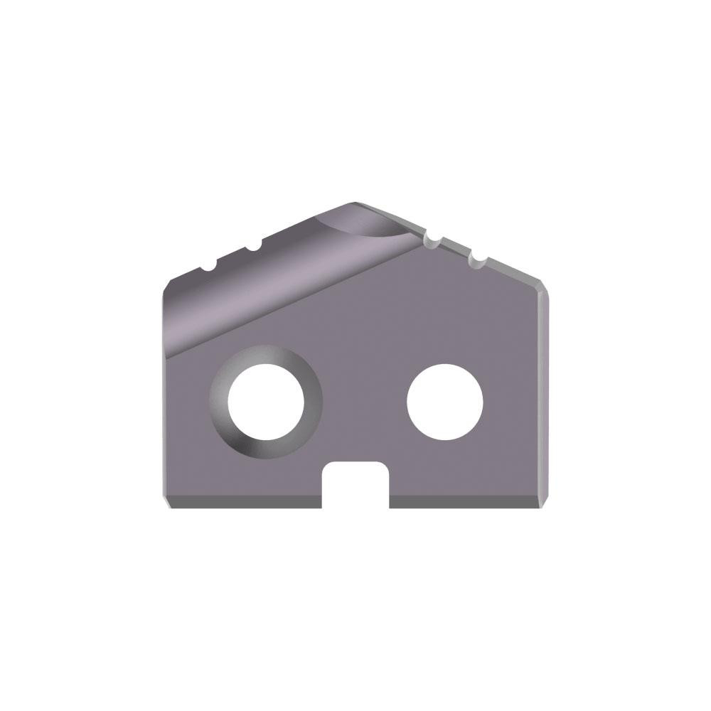 Allied Machine and Engineering Spade Drill Insert: 7/16" Dia, Seat Size Z, Carbide, 132 deg Point - 1C2ZA-0014