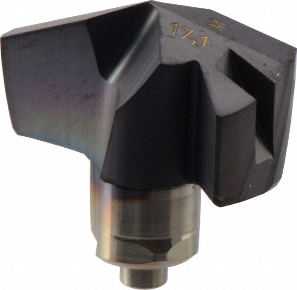 Iscar Replaceable Drill Tips: ICP0673 IC908, 0.6730" Dia, 17.09 mm Dia, 140 deg Point,  IC908 - 5508572