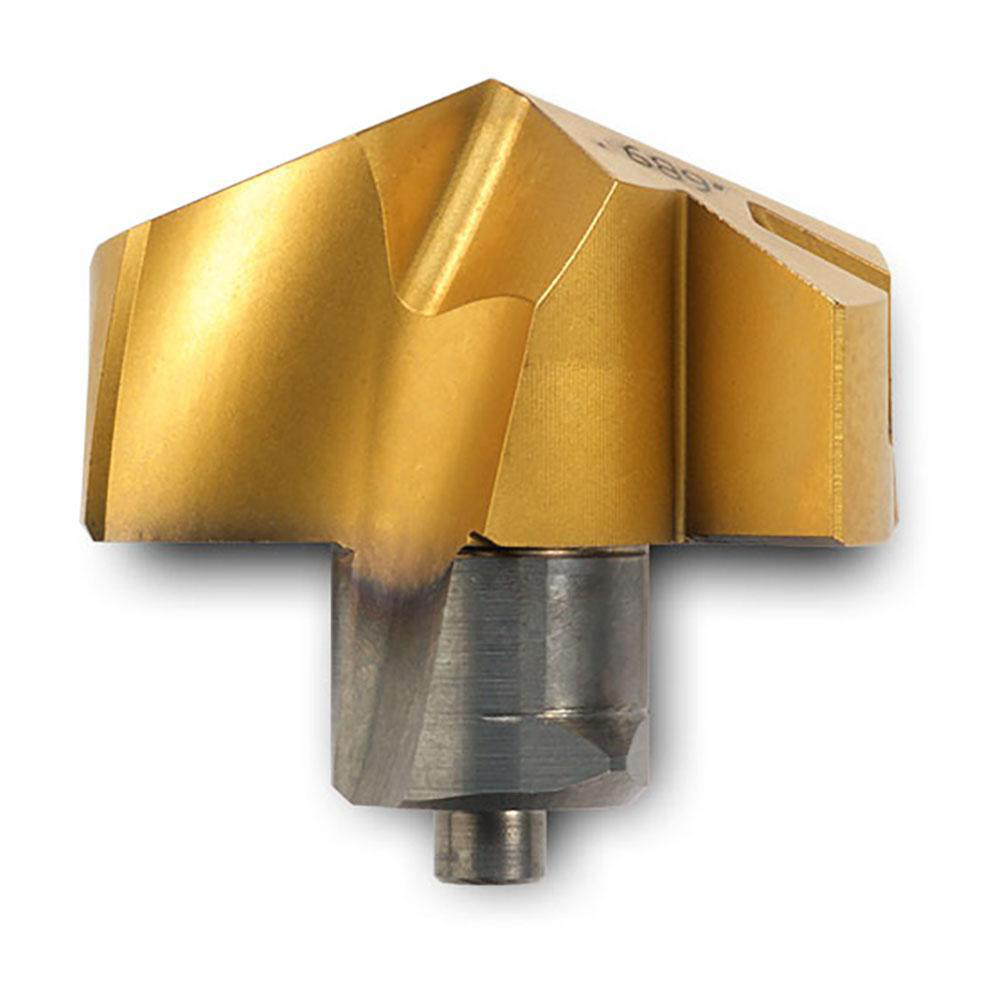Ingersoll Cutting Tools Replaceable Drill Tips: TPA0950R01 IN2505, 0.3740" Dia, 9.50 mm Dia, 140 deg Point,  IN2505 - 5101235