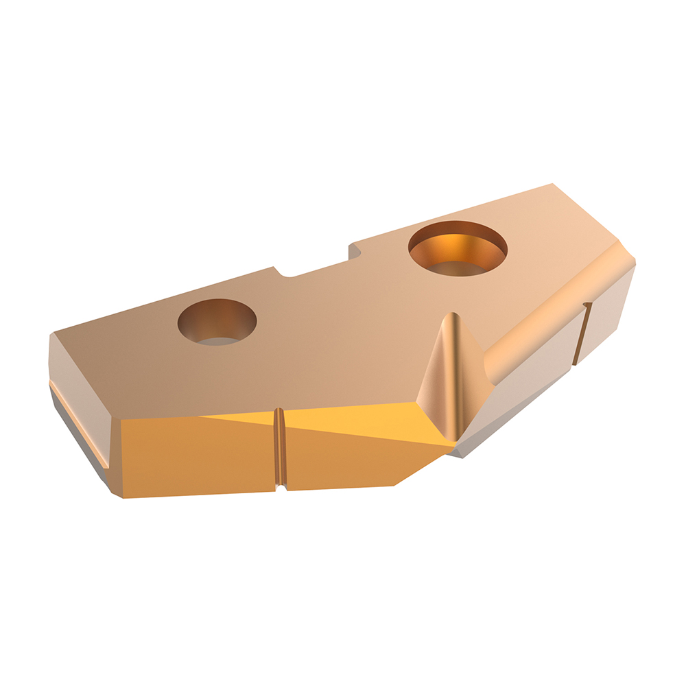 Allied Machine and Engineering Spade Drill Insert: 1-1/4" Dia, Seat Size 2, Carbide, 132 deg Point - TAP2-31.75