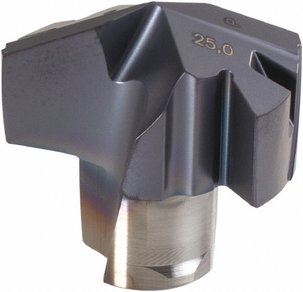 Iscar Replaceable Drill Tips: ICP1004 IC908, 1.0040" Dia, 25.50 mm Dia, 140 deg Point,  IC908 - 5506662