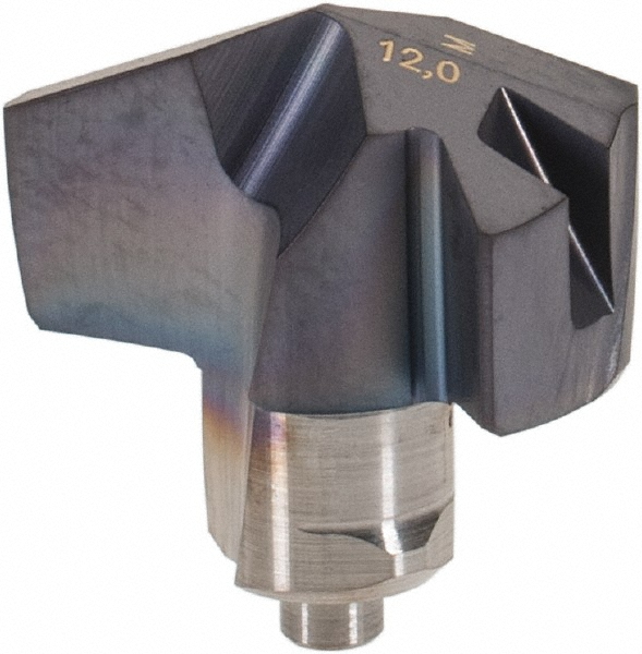 Iscar Replaceable Drill Tips: ICM0500 IC907, 0.5004" Dia, 12.71 mm Dia, 140 deg Point,  IC908 - 5567153