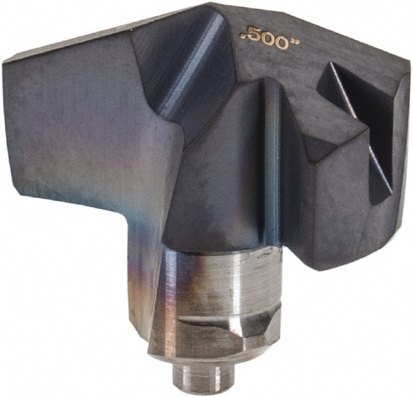 Iscar Replaceable Drill Tips: ICM0500 IC907, 0.5004" Dia, 12.71 mm Dia, 140 deg Point,  IC908 - 5567153