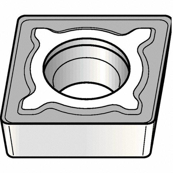 Kennametal Grooving Insert: A4G125I03P05GUP KCU25, Carbide - 5109131