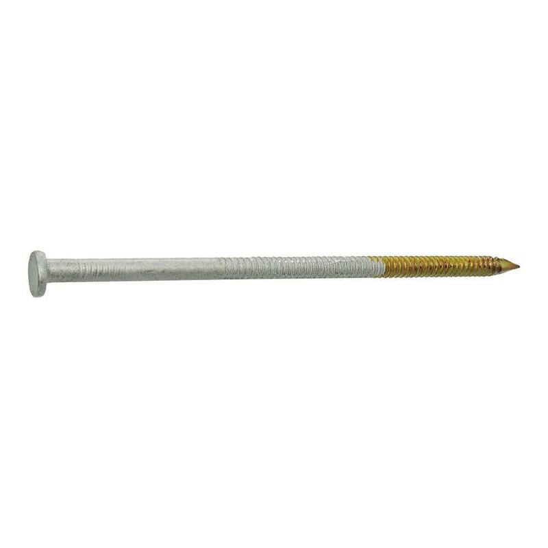 Grip-Rite 3 in. x 0.120 in. 30° Paper Collated Exterior Galvanized Ring Shank Framing Nails 1000 per Box - GRP10RHGH1