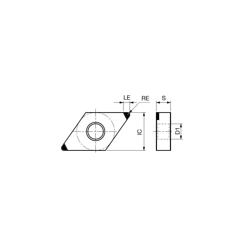 Tungaloy Turning Insert: 2QP-DNGA 432 BXA20, PCBN - 6743685