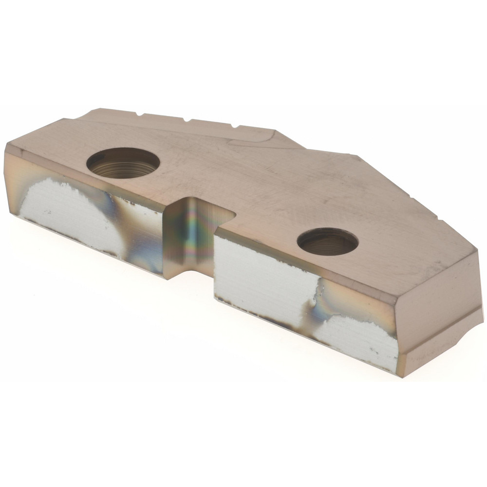 Allied Machine and Engineering Spade Drill Insert: 1-31/32" Dia, Seat Size 4, Cobalt, 132 deg Point - 454H-0131
