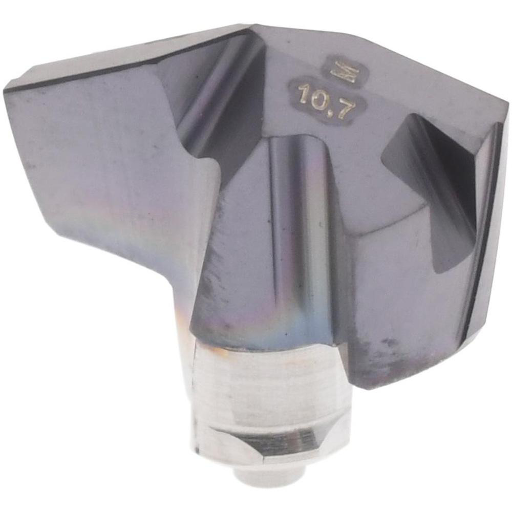 Iscar Replaceable Drill Tips: FCP0421 IC908, 0.4216" Dia, 10.71 mm Dia, 140 deg Point,  IC908 - 5568089