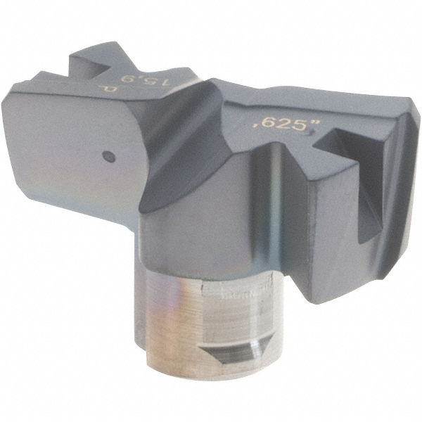 Iscar Replaceable Drill Tips: FCP0421 IC908, 0.4216" Dia, 10.71 mm Dia, 140 deg Point,  IC908 - 5568089