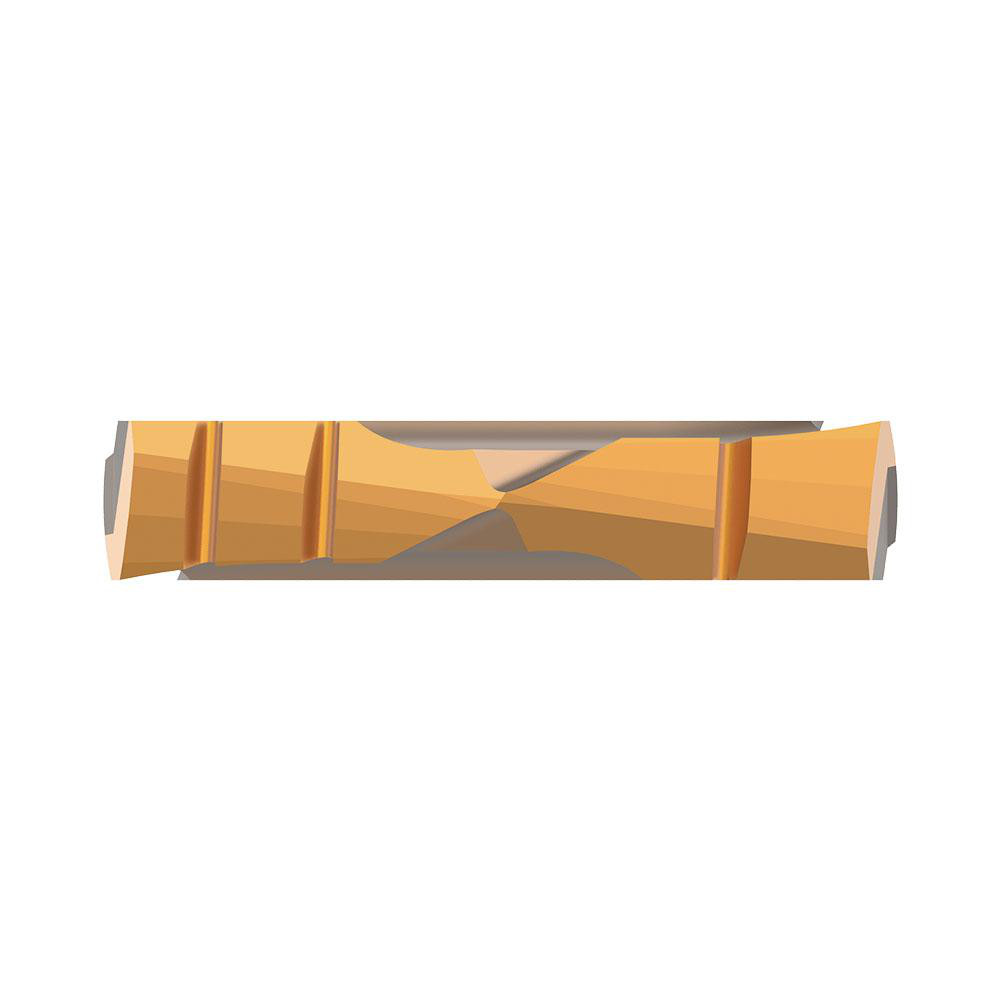 Allied Machine and Engineering Spade Drill Insert: 7/8" Dia, Seat Size 1, Carbide, 132 deg Point - 4C21P-0028