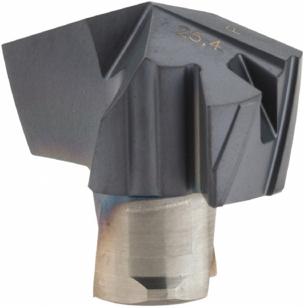 Iscar Replaceable Drill Tips: FCP1000 IC908, 1.0008" Dia, 25.42 mm Dia, 140 deg Point,  IC908 - 5567742