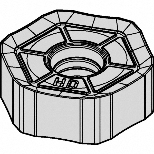 Kennametal Milling Insert: ANSI HNGJ53511ANSNHD, ISO HNGJ090543ANSNHD, KCPK30, Solid Carbide - 3556375