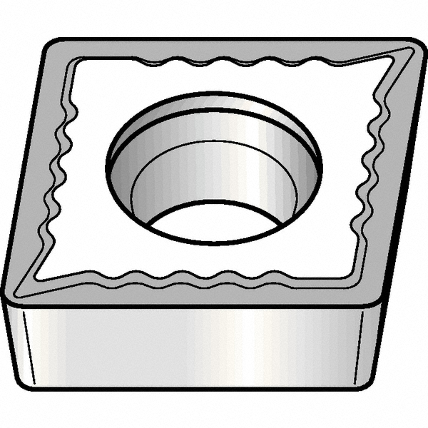Kennametal Turning Insert: CCMT32505UF KC5010, Carbide - 1871164