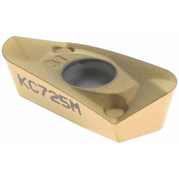 Kennametal Milling Insert: ANSI EC1416EGD, ISO EDCT140416PDERGD, KC725M, Solid Carbide - 2984773