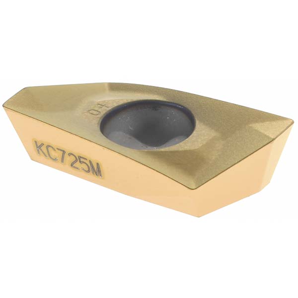 Kennametal Milling Insert: ANSI EC1416EGD, ISO EDCT140416PDERGD, KC725M, Solid Carbide - 2984773