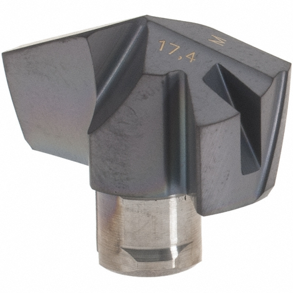 Iscar Replaceable Drill Tips: ICM0705 IC907, 0.7050" Dia, 17.91 mm Dia, 140 deg Point,  IC908 - 5567176
