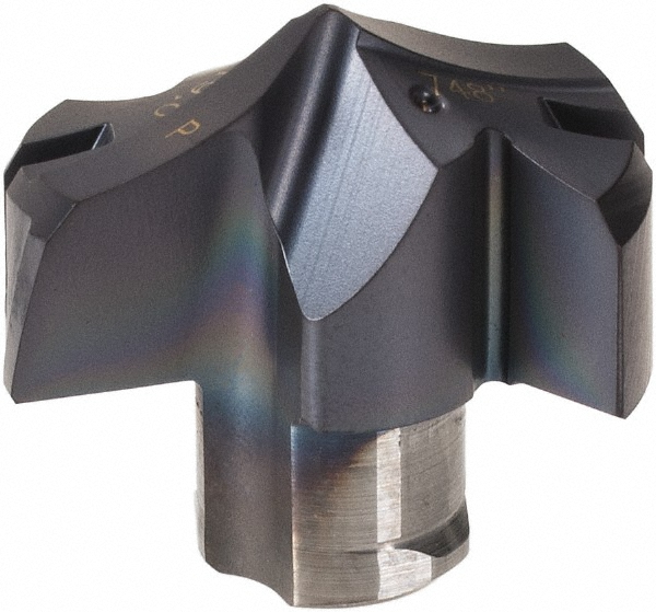 Iscar Replaceable Drill Tips: FCP0748 IC908, 0.7480" Dia, 19.00 mm Dia, 140 deg Point,  IC908 - 5509973