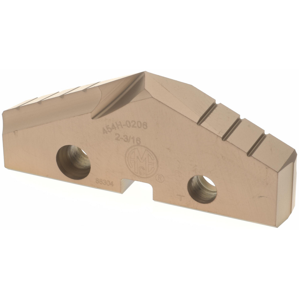 Allied Machine and Engineering Spade Drill Insert: 2-3/16" Dia, Seat Size 4, Cobalt, 132 deg Point - 454H-0206
