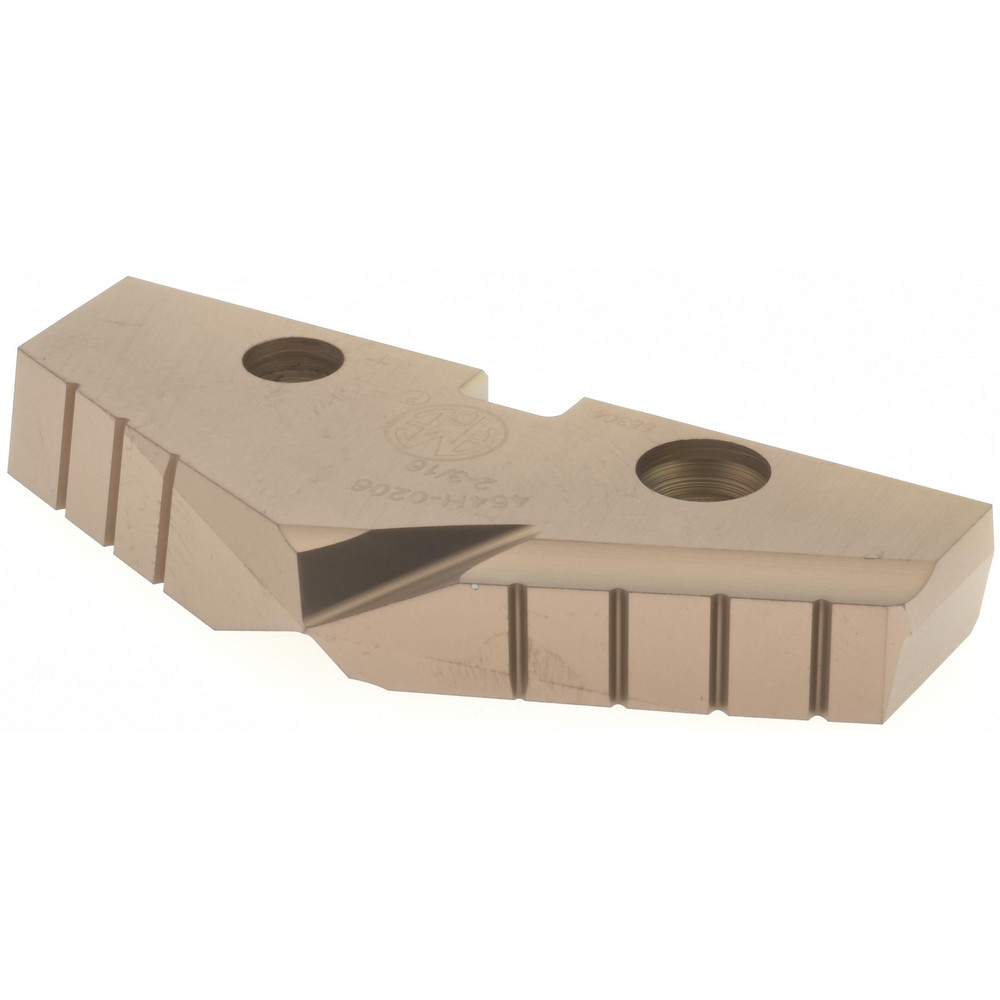 Allied Machine and Engineering Spade Drill Insert: 2-3/16" Dia, Seat Size 4, Cobalt, 132 deg Point - 454H-0206