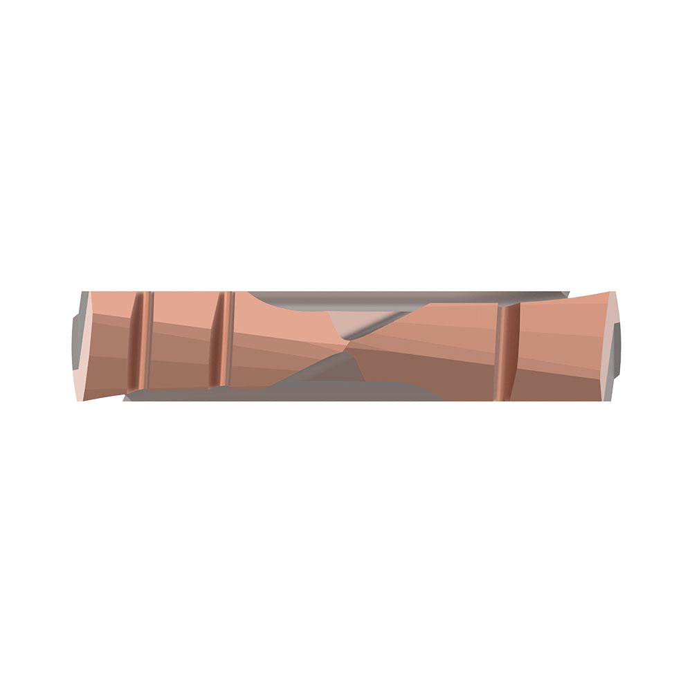 Allied Machine and Engineering Spade Drill Insert: 27/32" Dia, Seat Size 1, Cobalt, 132 deg Point - 451H-0027