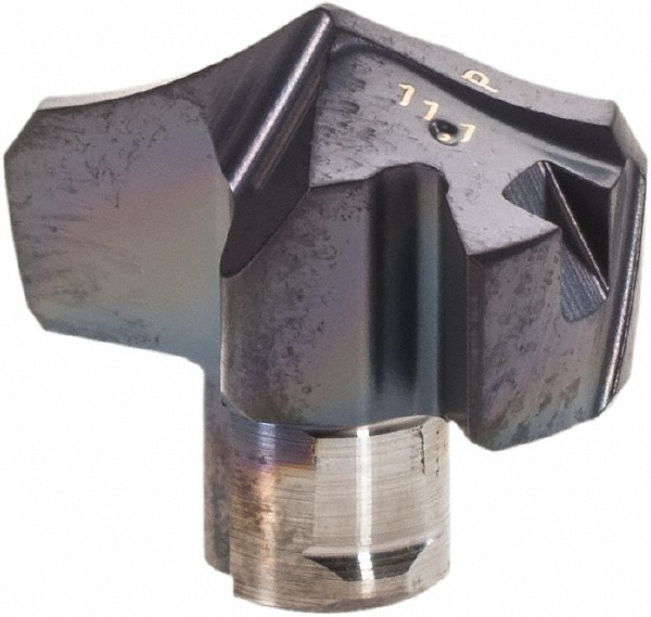 Iscar Replaceable Drill Tips: HCP 0693-IQ IC908, 0.6930" Dia, 17.60 mm Dia, 135 deg Point,  IC908 - 5567999