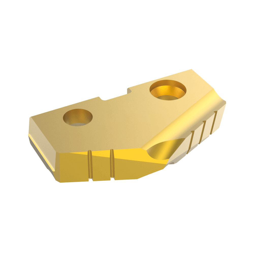 Allied Machine and Engineering Spade Drill Insert: 1-7/8" Dia, Seat Size 3, Cobalt, 132 deg Point - 153T-0128
