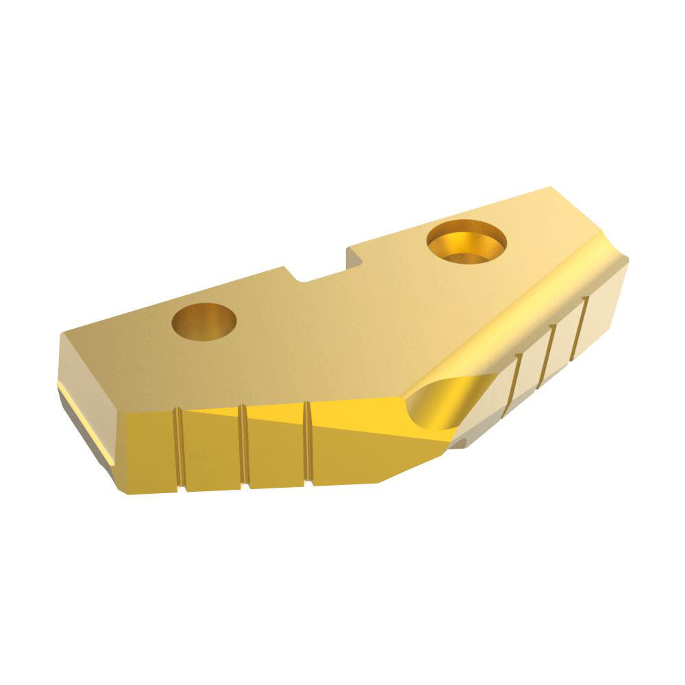 Allied Machine and Engineering Spade Drill Insert: 1-7/8" Dia, Seat Size 3, Cobalt, 132 deg Point - 153T-0128