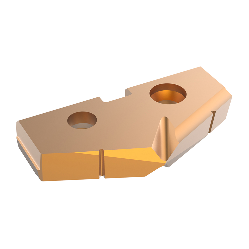 Allied Machine and Engineering Spade Drill Insert: 1-1/8" Dia, Seat Size 2, Carbide, 132 deg Point - TAP2-28.58