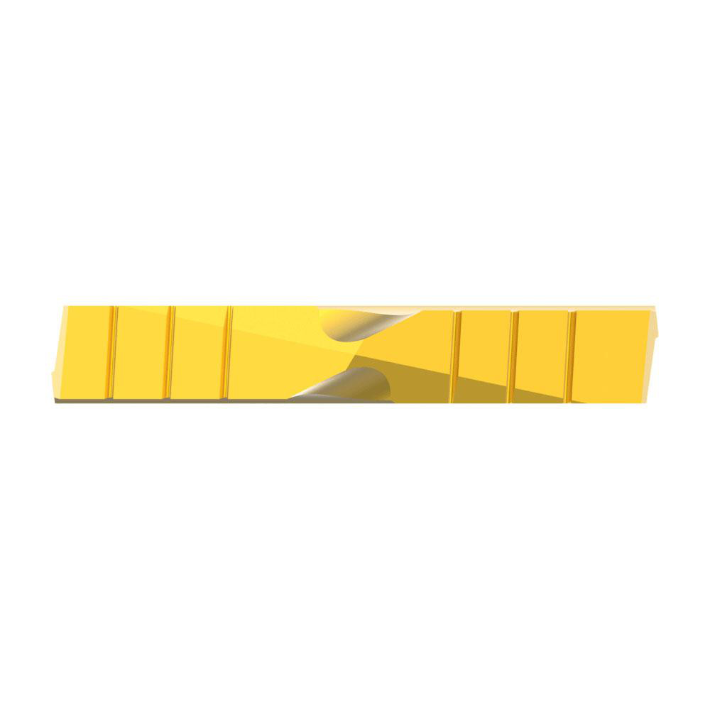 Allied Machine and Engineering Spade Drill Insert: 2" Dia, Seat Size 4, Cobalt, 132 deg Point - 154T-0200