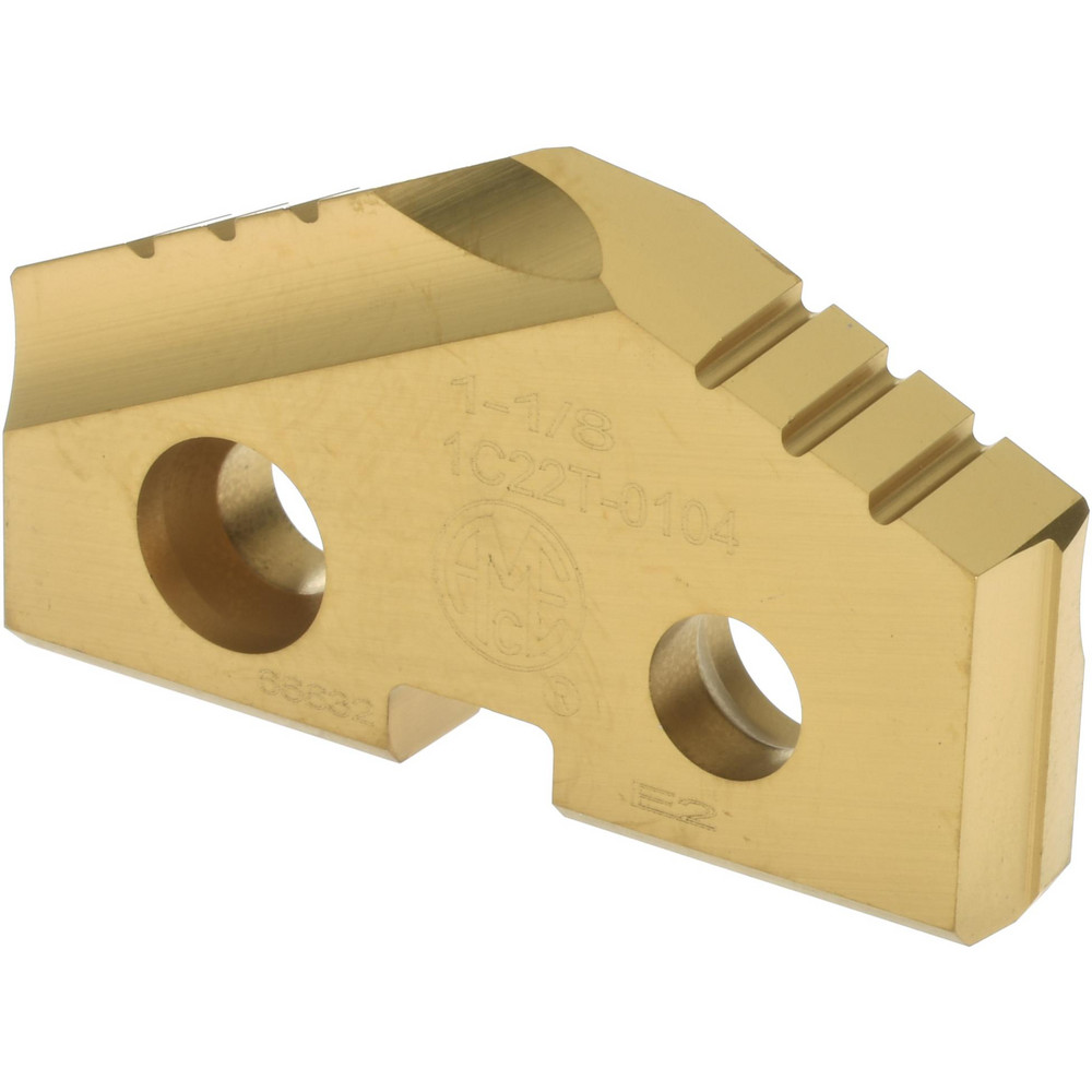 Allied Machine and Engineering Spade Drill Insert: 1-1/2" Dia, Seat Size 3, Carbide, 132 deg Point - 1C23T-0116