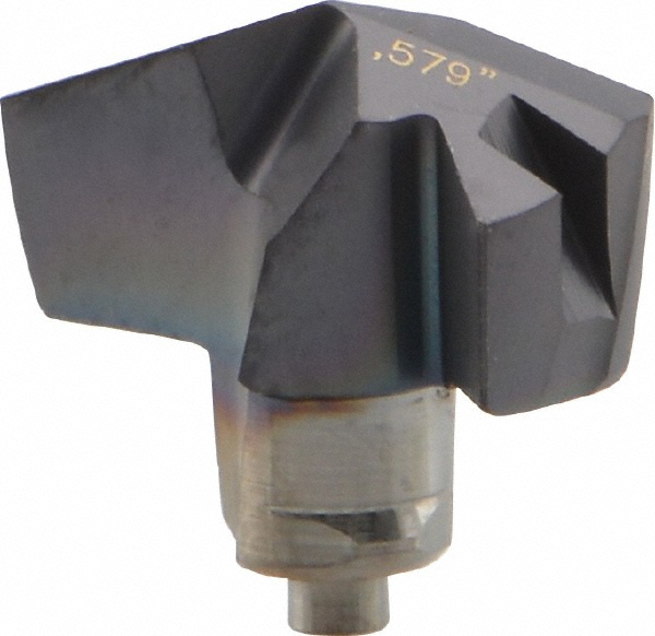 Iscar Replaceable Drill Tips: ICM0559 IC908, 0.5590" Dia, 14.20 mm Dia, 140 deg Point,  IC908 - 5508432