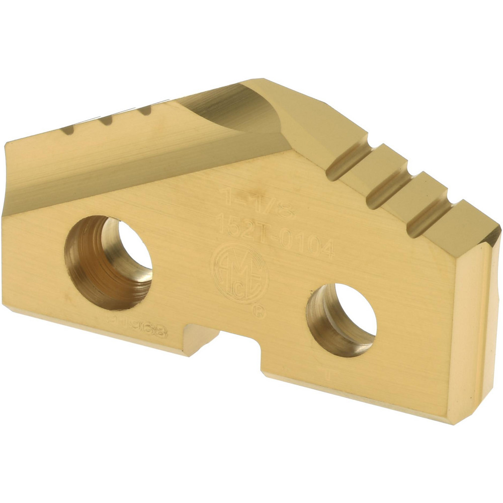 Allied Machine and Engineering Spade Drill Insert: 27/32" Dia, Seat Size 1, Cobalt, 132 deg Point - 151A-0027