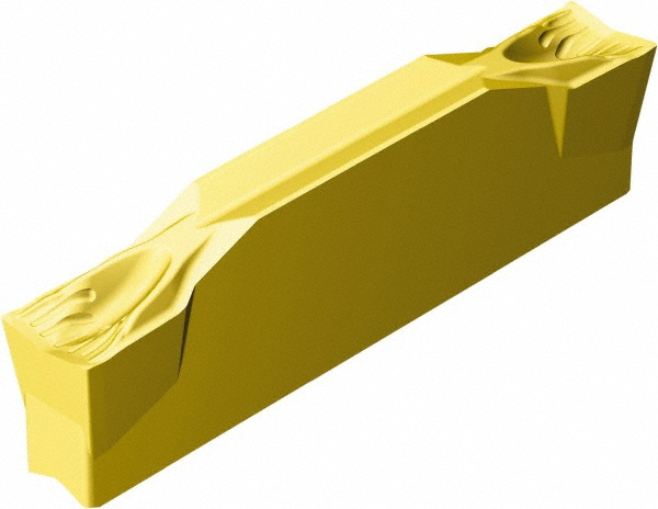 Sandvik Coromant Cutoff Insert: R123G203000502-CM 2135, Carbide, 3.00 mm Cutting Width, 0.1181" Cutting Width - 5741474