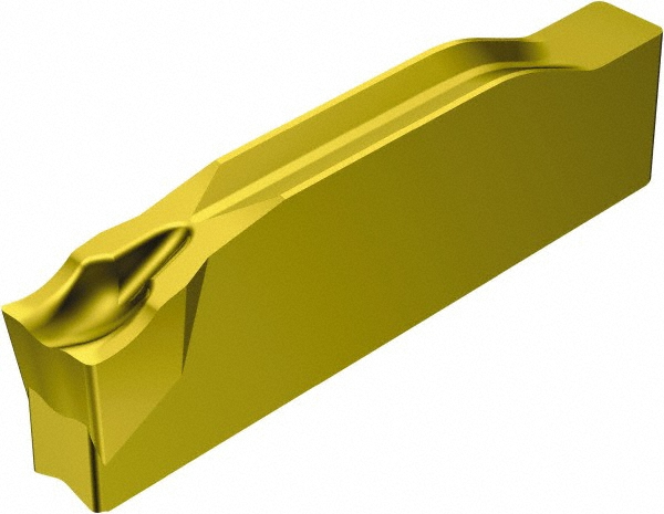 Sandvik Coromant Cutoff Insert: R123G203000502-CM 2135, Carbide, 3.00 mm Cutting Width, 0.1181" Cutting Width - 5741474