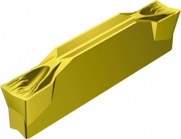 Sandvik Coromant Cutoff Insert: R123G203000502-CM 2135, Carbide, 3.00 mm Cutting Width, 0.1181" Cutting Width - 5741474