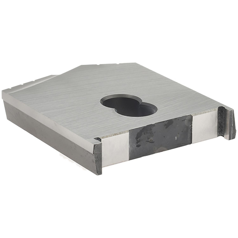 Allied Machine and Engineering Spade Drill Insert: 2" Dia, Seat Size D, Powdered Metal, 130 deg Point - 10244-0200