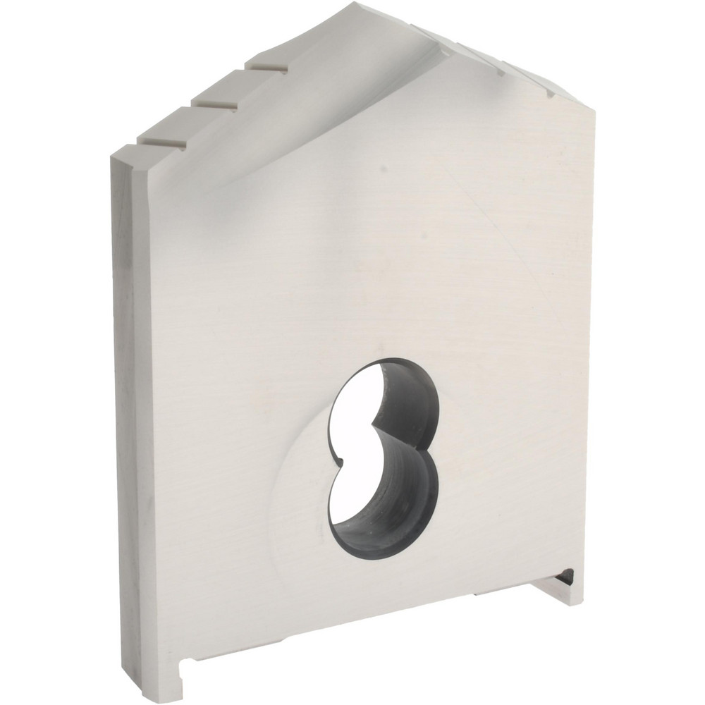 Allied Machine and Engineering Spade Drill Insert: 2" Dia, Seat Size D, Powdered Metal, 130 deg Point - 10244-0200