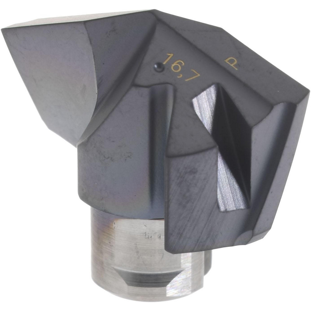 Iscar Replaceable Drill Tips: ICP0657 IC908, 0.6570" Dia, 16.69 mm Dia, 140 deg Point,  IC908 - 5508477
