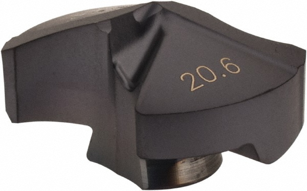 Iscar Replaceable Drill Tips: IDI.811SG IC908, 0.8110" Dia, 20.60 mm Dia, 140 deg Point,  IC908 - 5505151