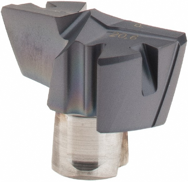 Iscar Replaceable Drill Tips: IDI.811SG IC908, 0.8110" Dia, 20.60 mm Dia, 140 deg Point,  IC908 - 5505151