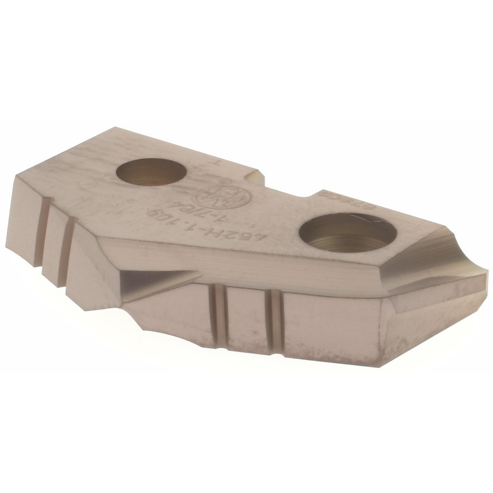 Allied Machine and Engineering Spade Drill Insert: 1-7/64" Dia, Seat Size 2, Cobalt, 132 deg Point - 452H-1.109
