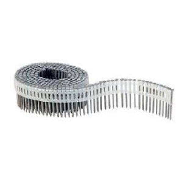 Duo-Fast 2-1/4 in. x 0.092-Gauge 0 Degree Galvanized Ring Shank Plastic Coil Siding Nails (3,600-Pack) - 650394