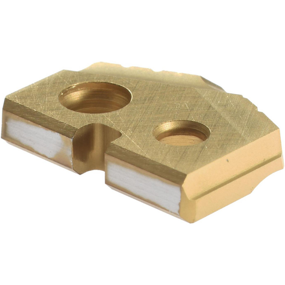 Allied Machine and Engineering Spade Drill Insert: 15/32" Dia, Seat Size Z, Cobalt, 132 deg Point - 15ZT-0015