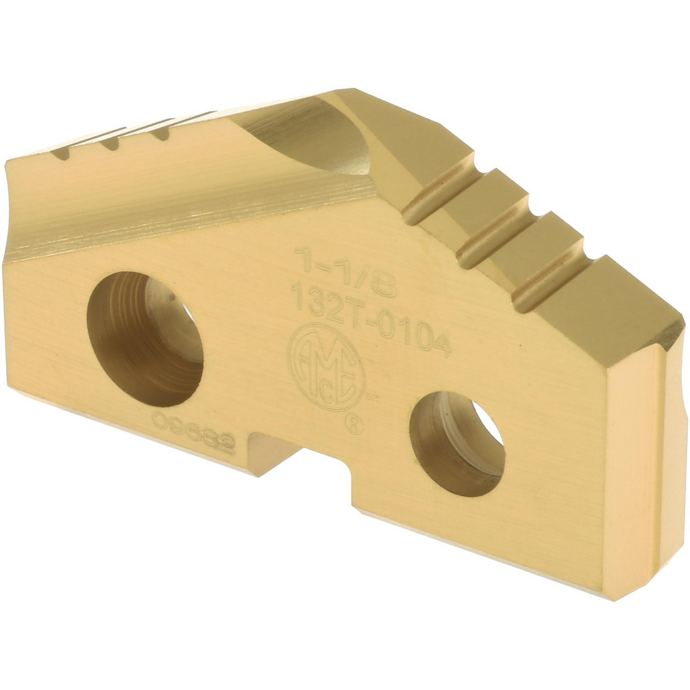 Allied Machine and Engineering Spade Drill Insert: 1-1/32" Dia, Seat Size 2, High Speed Steel, 132 deg Point - 132T-0101