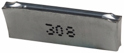 Iscar Cutoff Insert: DGN 2202C IC-308, Carbide, 2.20 mm Cutting Width, 0.0866" Cutting Width - 6002615